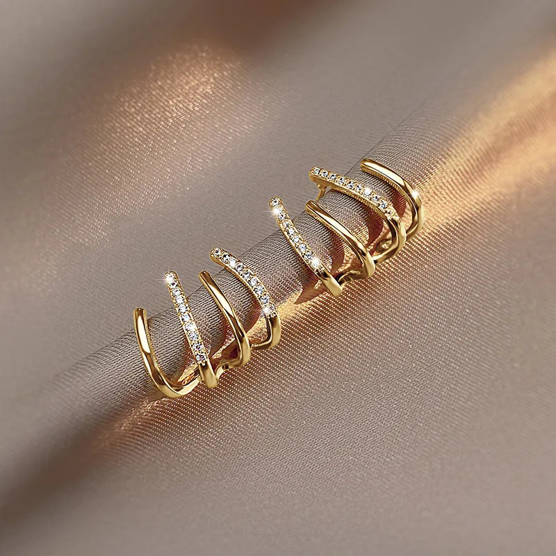 Simple Chic Twist Earrings for Women