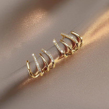 Simple Chic Twist Earrings for Women