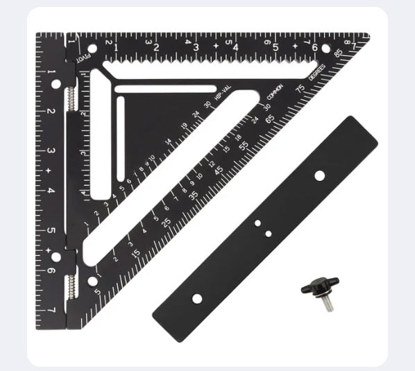 Accurate Rafter Square Measuring Tool - Cofik