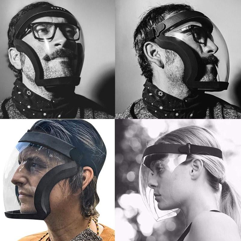 Clear Protective Full Face Guard Mask