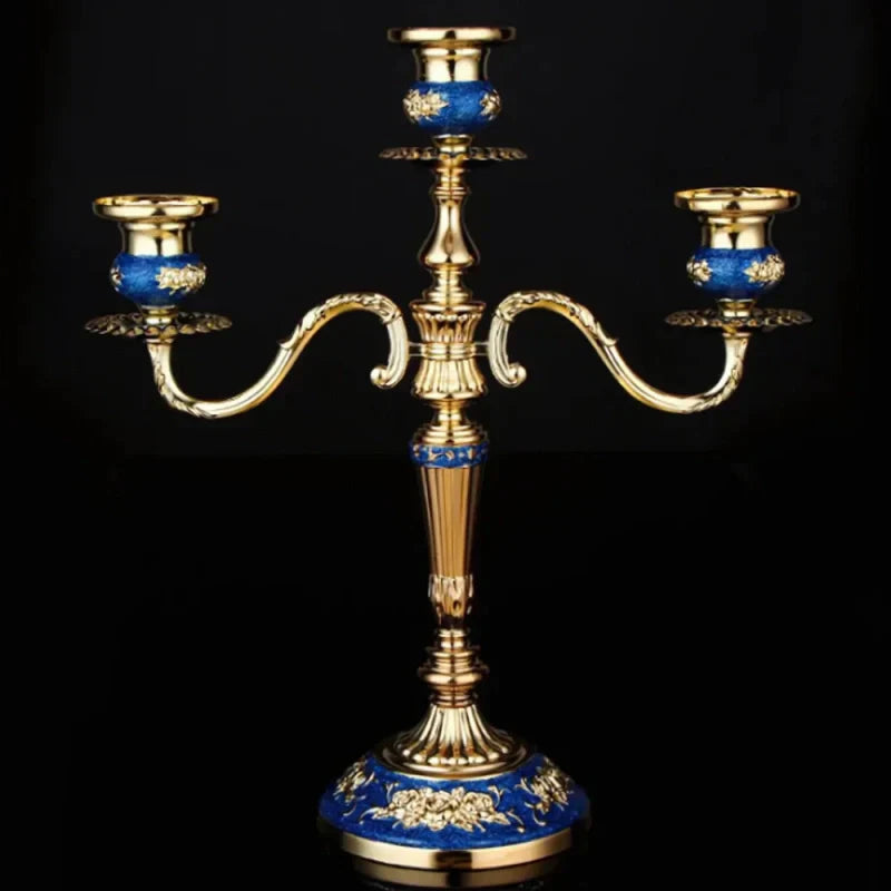 Luxury Gold Candle Holder