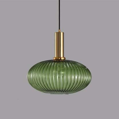 Classic Colorful Glass Pendant Light Fixture