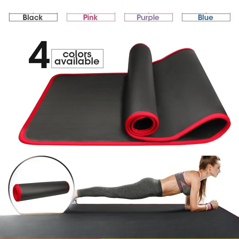 Premium Thick Non-Slip Yoga Mat with Strap