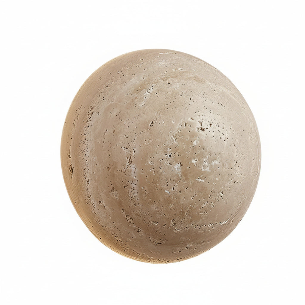 Natural Stone Round LED Wall Light