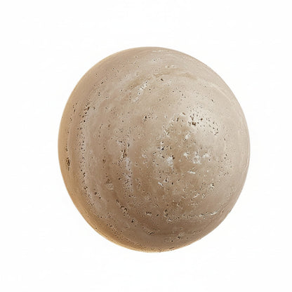 Natural Stone Round LED Wall Light
