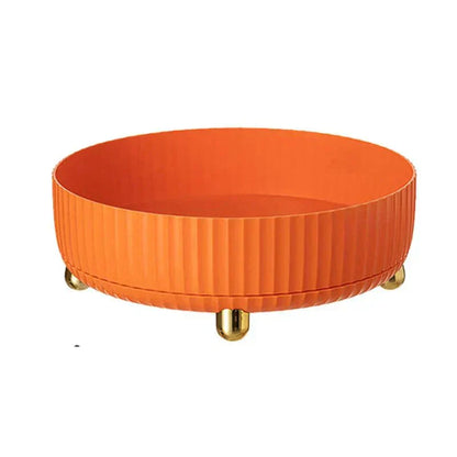 Rotating Storage Turner for Kitchen and Office Use