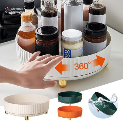 Rotating Storage Turner for Kitchen and Office Use - Cofik
