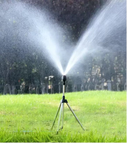 Rotating Lawn Water Sprinkler System