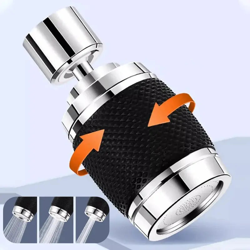 Flexible Faucet Spray Nozzle with 360° Rotation