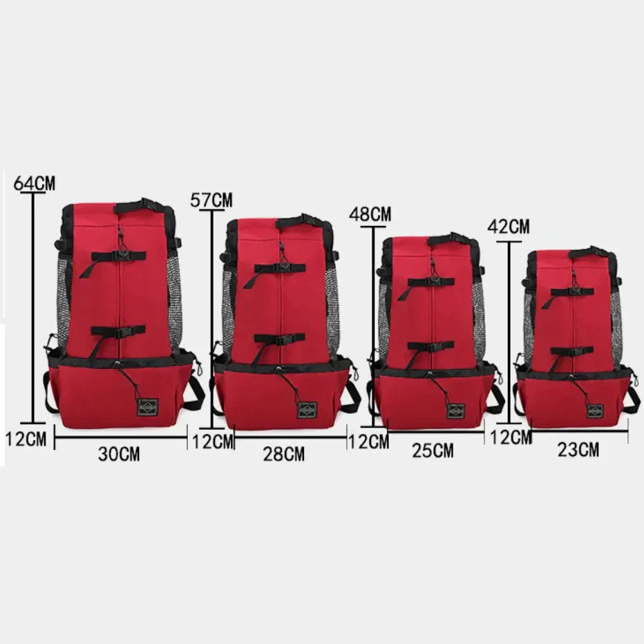 Pet Hiking Backpack - Durable Dog Carrier with Pockets