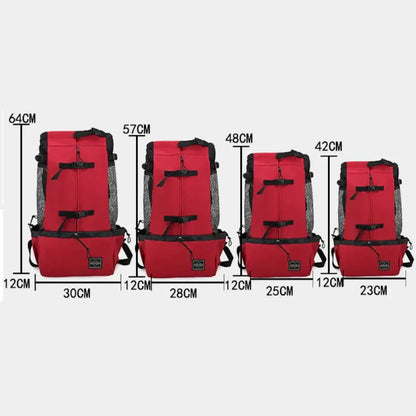 Pet Hiking Backpack - Durable Dog Carrier with Pockets