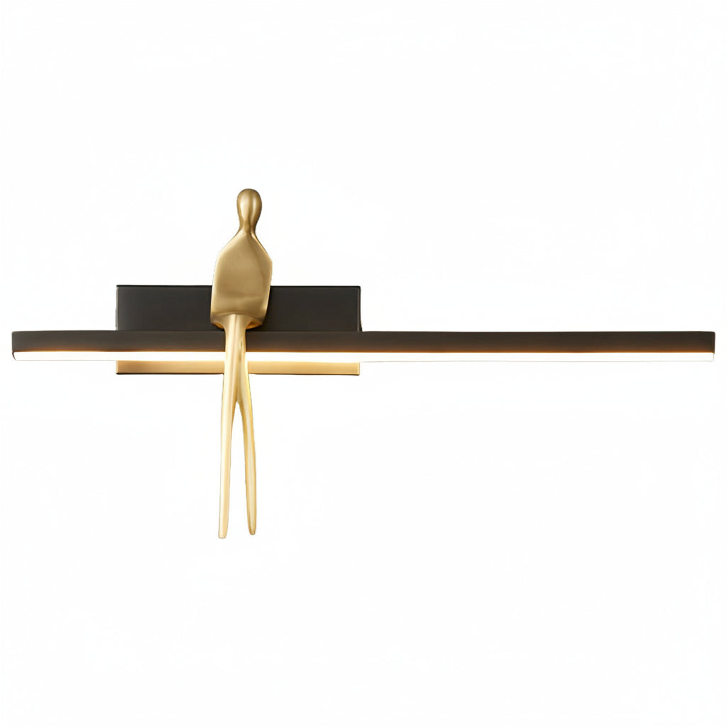 Luxury Copper LED Wall Light Fixture