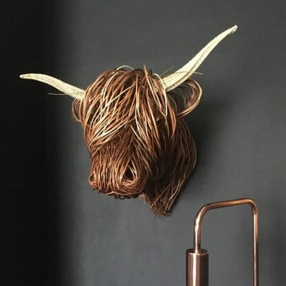 Farm Fresh Cow Metal Wall Art Bowie