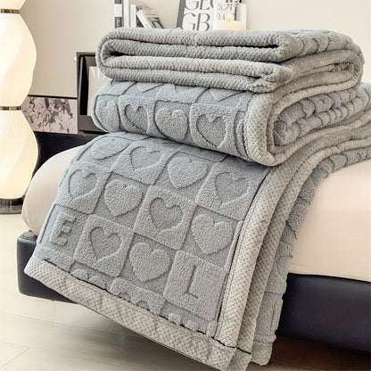 Soft Plush Fleece Throw Blanket for Cozy Nights