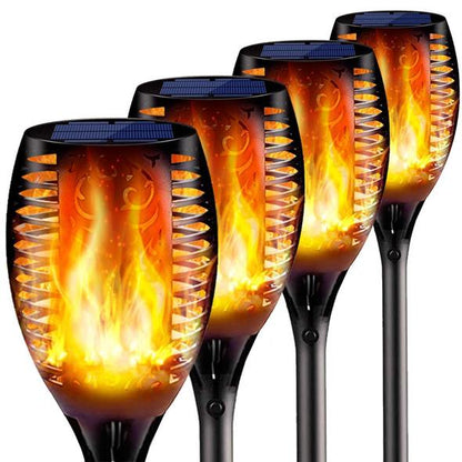 Outdoor Flame Effect Garden Light Torch
