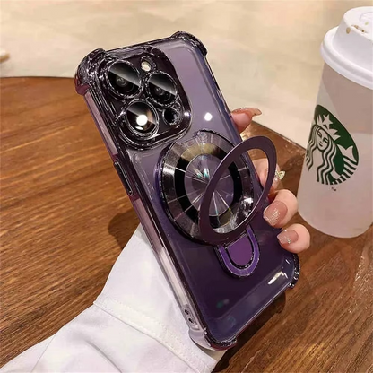 Strong Magnetic iPhone Case with Stand & Extra Protection
