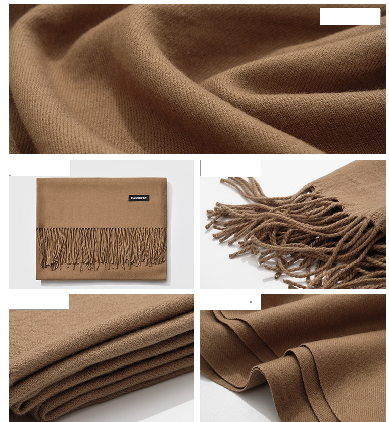 Cozy Black and White Winter Scarf for Women