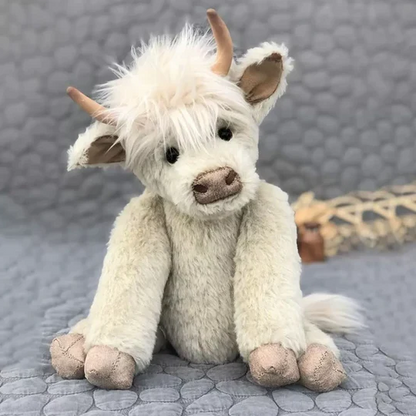 Scottish Made Cuddly Highland Cow Soft Toy - Cofik