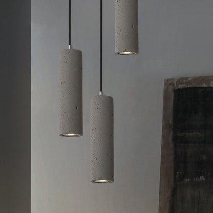Industrial Concrete Pendant Light Fixture