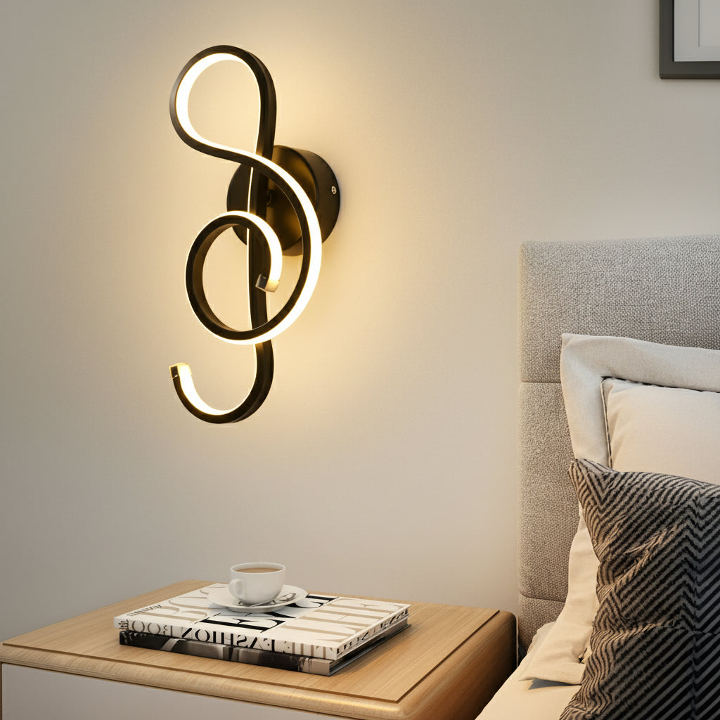 Contemporary Music Theme LED Wall Light - Cofik