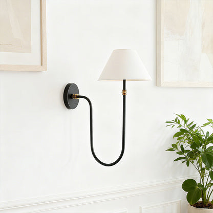 Modern Fabric Shade Wall Lamp - Cofik