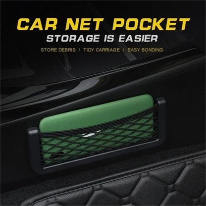 Car Back Seat Storage Net Pocket