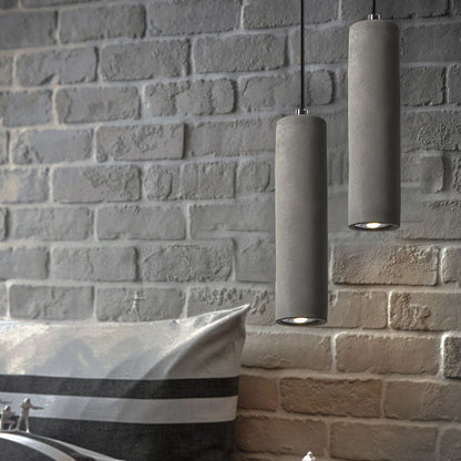 Industrial Concrete Pendant Light Fixture - Cofik