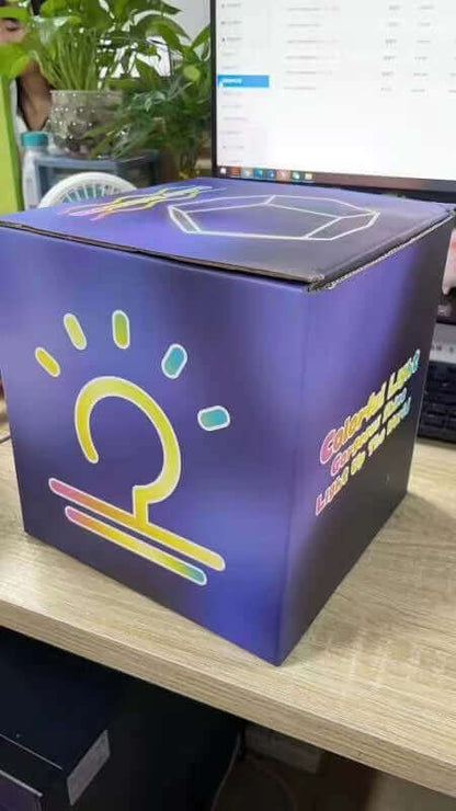 Unique Colorful Mini Geometric Night Light