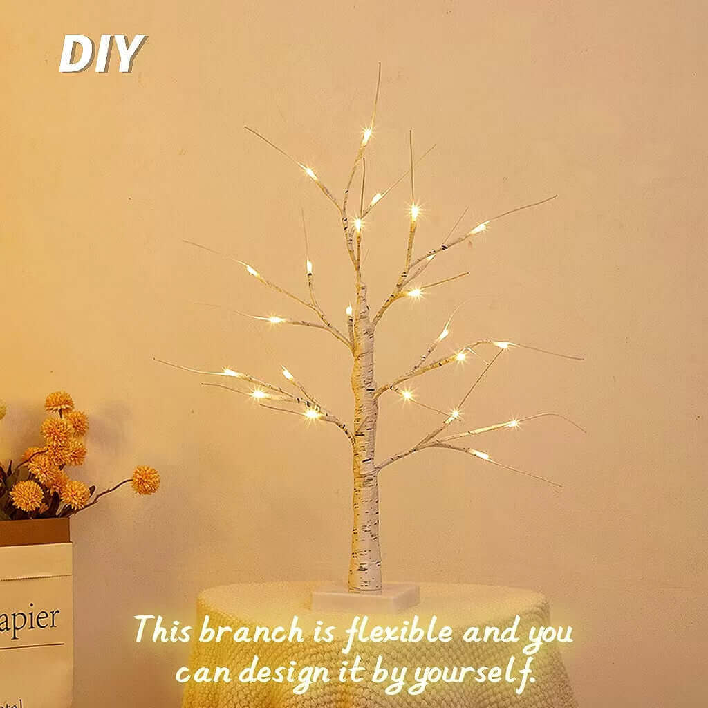 Slim USB Wooden Desk Lamp