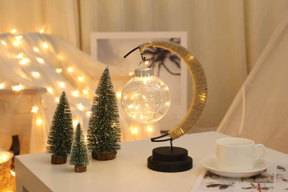 Lovely Heart Shaped LED Moon Lamp