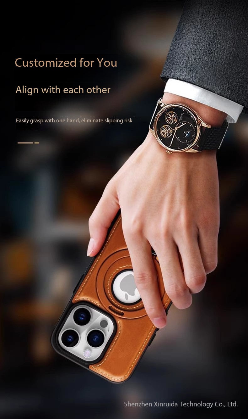 Premium Leather Phone Case for 17 Pro Max