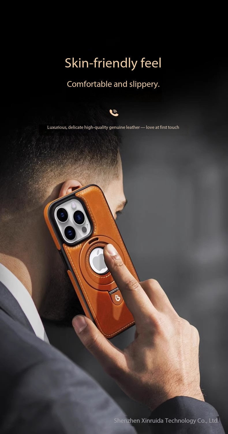 Premium Leather Phone Case for 17 Pro Max