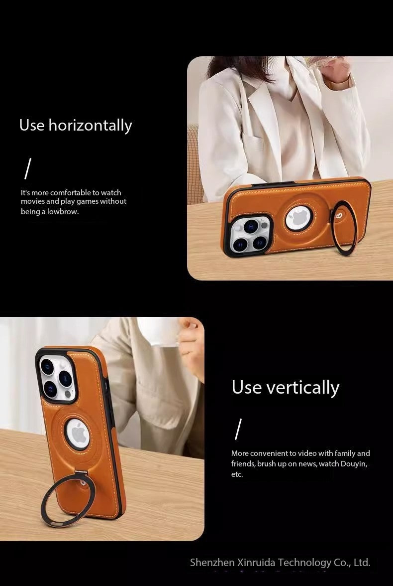 Premium Leather Phone Case for 17 Pro Max