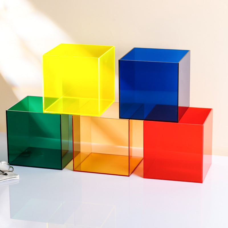 Clear Plastic Lego Display Storage Case - Cofik