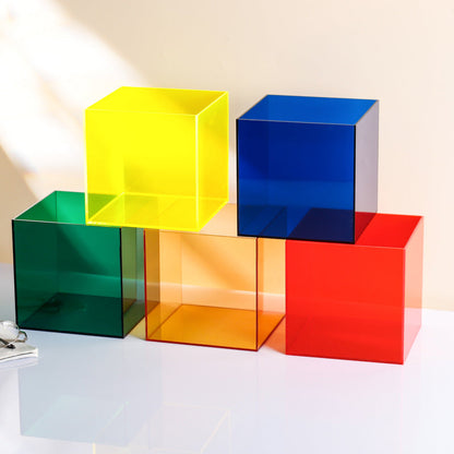 Clear Plastic Lego Display Storage Case - Cofik