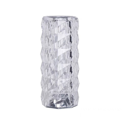 Romantic Floral Nightstand Table Lamp with Soft Glow