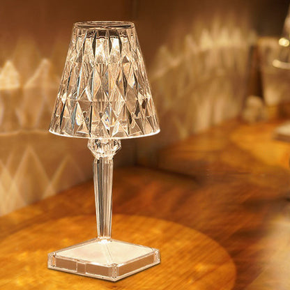Romantic Floral Nightstand Table Lamp with Soft Glow