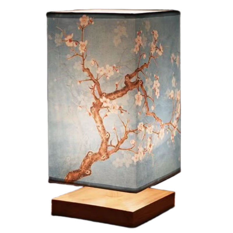 Traditional Wooden Bedside Table Lamp