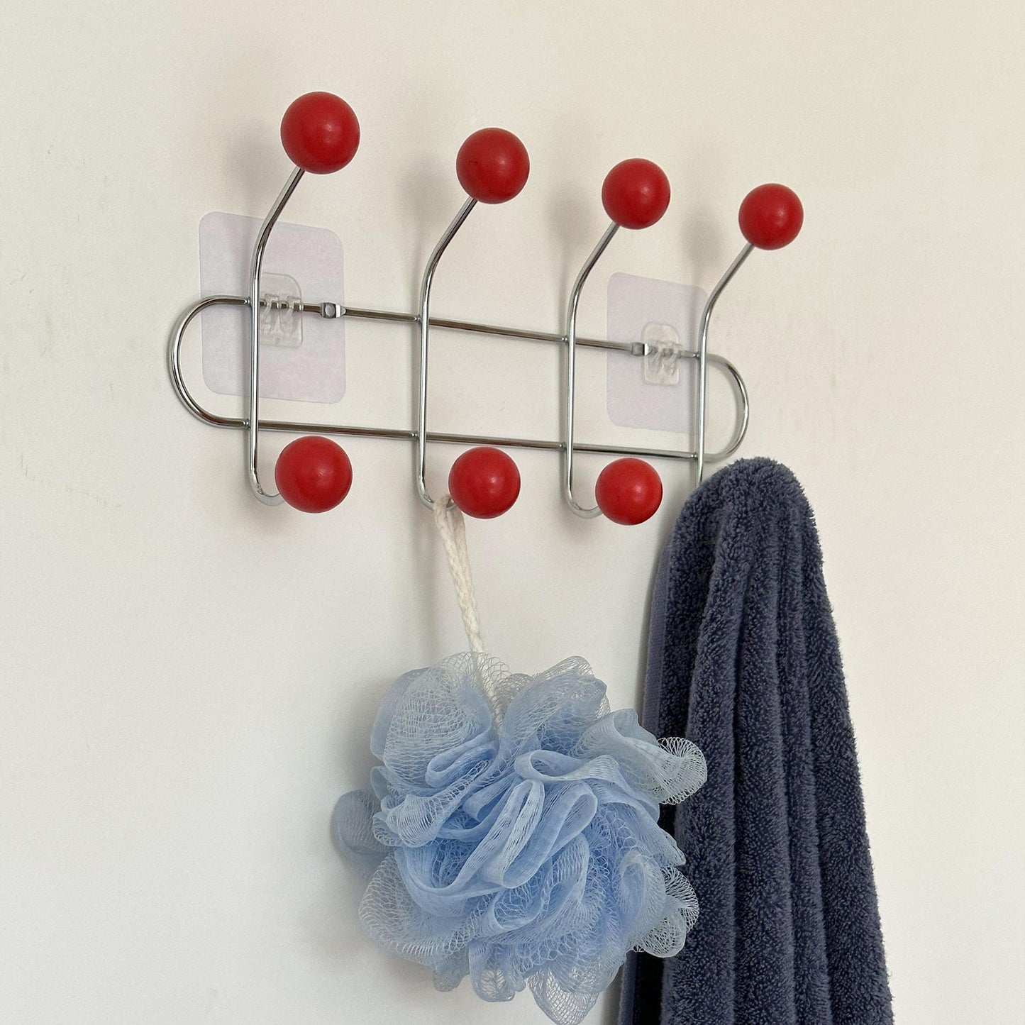 Hidden Iron Coat Hook with Storage