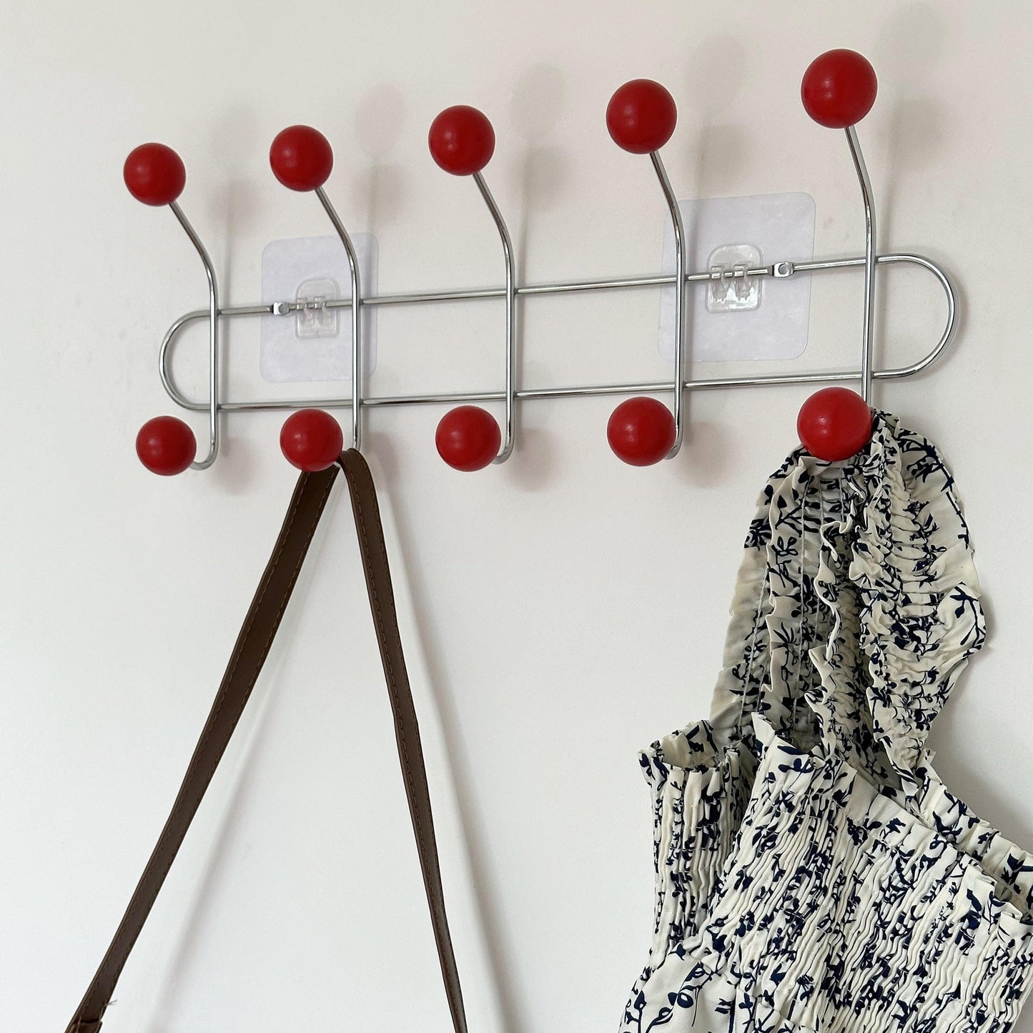 Hidden Iron Coat Hook with Storage