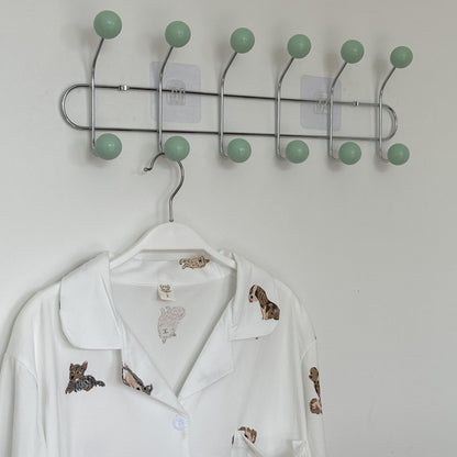 Hidden Iron Coat Hook with Storage