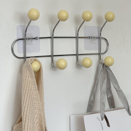 Hidden Iron Coat Hook with Storage
