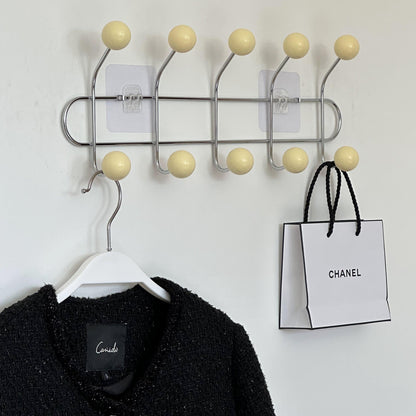 Hidden Iron Coat Hook with Storage