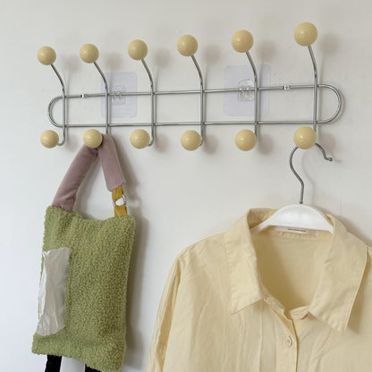 Hidden Iron Coat Hook with Storage