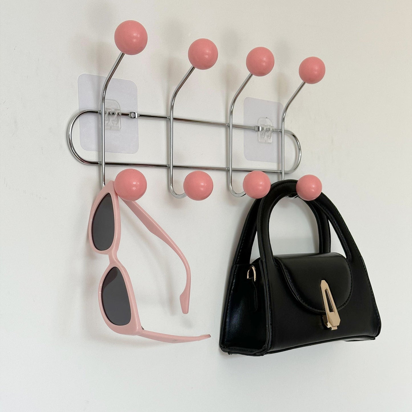 Hidden Iron Coat Hook with Storage