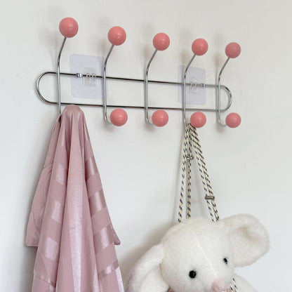 Hidden Iron Coat Hook with Storage