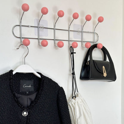 Hidden Iron Coat Hook with Storage