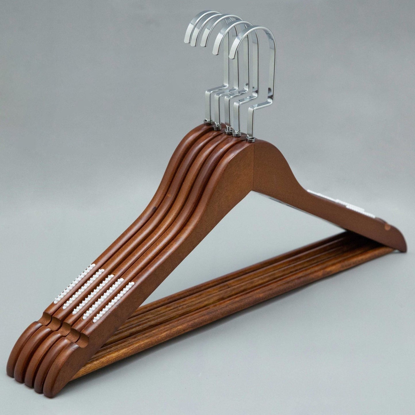 Sturdy Wooden Clothes Hanger Natural Solid Drying Rack