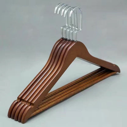 Sturdy Wooden Clothes Hanger Natural Solid Drying Rack