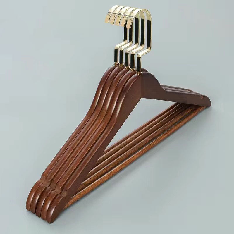 Sturdy Wooden Clothes Hanger Natural Solid Drying Rack - Cofik